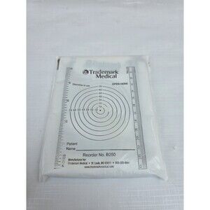 (Pack of 250) Wound Measurement Tools Wound Measuring Bullseye Guide Wound Me...